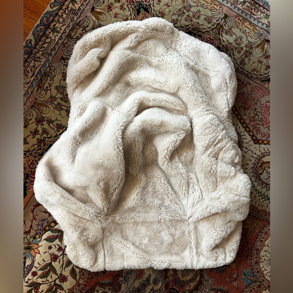 Pottery Barn Kids Anywhere Chair®, White Fur Slipcovers Only